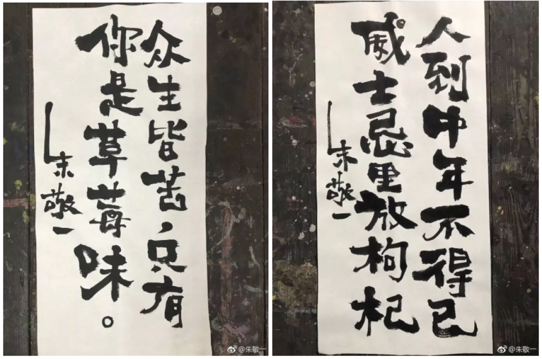 丧气段子手，也是俏皮书法家。每天居然有40万死忠粉，就靠他的一句话续命