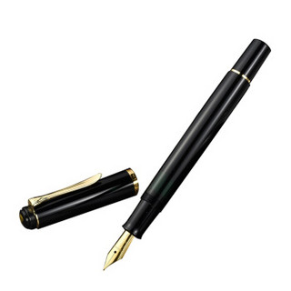 Pelikan 百利金 M205 钢笔 礼盒装 (黑色、EF尖、树脂)