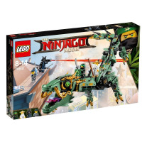 99欢聚盛典：LEGO 乐高 幻影忍者系列 70612 绿忍者的飞天机甲神龙+70642 武士X大战锯齿摩托车