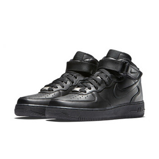 耐克 NIKE AIR FORCE 1'07 MID 女子运动鞋 366731 366731-001黑/灰 38.5 (38.5、黑/灰)