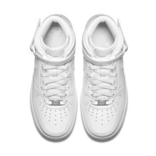 耐克 NIKE AIR FORCE 1'07 MID 女子运动鞋 366731 366731-100白 40.5 (40.5、白)