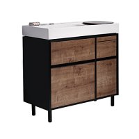 KOHLER 科勒 博纳 K-20020T-H14 905mm浴室家具-柏灵顿橡木（包含柜体、台面、铝合金支脚）