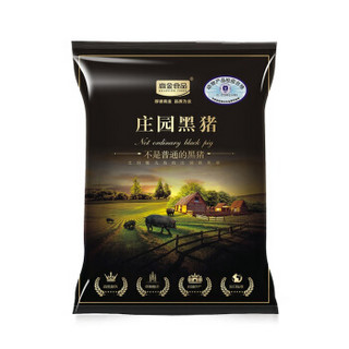 高金食品 黑猪切块带皮腿肉（后尖） (400g)