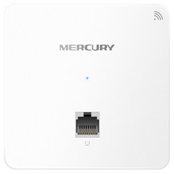 MERCURY 水星网络 MIAP300P 企业级无线面板AP 300M 白色