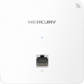 MERCURY 水星网络 MIAP300L 300M无线86型面板式AP 强电供电