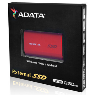 ADATA 威刚 SE730 三防移动固态硬盘