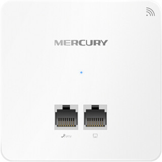 MERCURY 水星网络 MIAP301P 300M WiFi 4 无线AP面板 白色