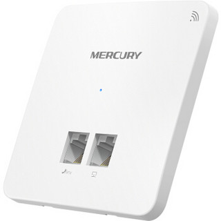 MERCURY 水星网络 MIAP301P 300M WiFi 4 无线AP面板 白色