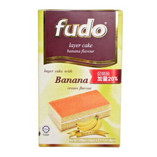 fudo 福多 蛋糕 ( 108g、香蕉味)