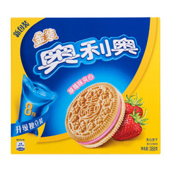 OREO 奥利奥 金装草莓味夹心饼干 388g