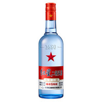 88VIP：红星 蓝瓶8年二锅头系列 白酒 750ml *5件