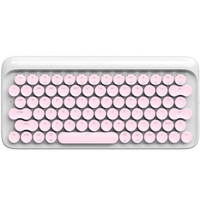 LOFREE 洛斐 DOT圆点 78键 双模无线机械键盘 (国产青轴、粉色)