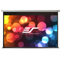 PLUS会员：ELITE SCREENS 亿立 ESP120HT-E12 白塑电动幕布 120英寸16:9