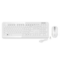 创享 CS6800 3代锂电版 无线键鼠套装 (白色)
