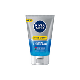 NIVEA 妮维雅 男士活力 磨砂洁面晶露