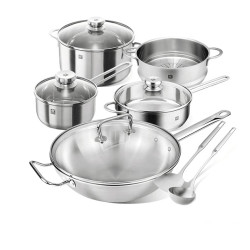 ZWILLING 双立人 Classic II 30cm中式炒锅套装 7件套