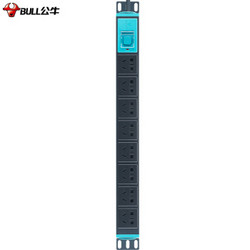 BULL 公牛 GNE-1080 插排 8位总控PDU1.8m