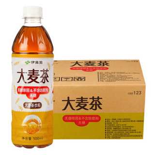 ITOEN 伊藤园 无糖 大麦茶饮料 500ml*24瓶