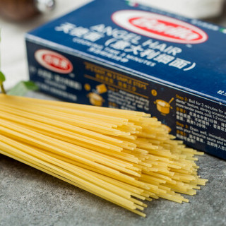 Barilla 百味来 意大利进口#1意大利细直条面天使面500g盒装低脂速食面条