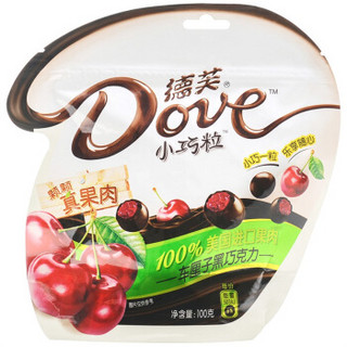  Dove 德芙 车厘子莓黑巧克力 100g