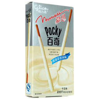  glico 格力高 慕思百奇 牛奶味 48g