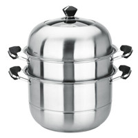 MAXCOOK 美厨 MCGJ-YC032 雅厨系列 复底二层蒸锅 ( 32cm)