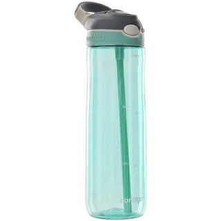 contigo HBC-ASH003 塑料锁扣水杯 蒂芙尼蓝 750ml