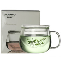 品茶忆友  p-03 玻璃水杯 圆趣 300ml