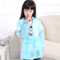 Disney 迪士尼 YQ3001A 儿童防晒衣 (湖蓝色、150cm)