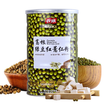 GUKI 谷旗 葛根 绿豆红薏仁粉 (450g、罐装)