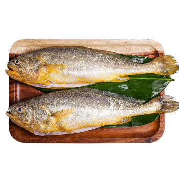 海名威 冷冻三去黄花鱼(大黄鱼) 750g 2条