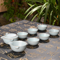 金镶玉 功夫茶具 美人如玉整套