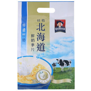 QUAKER 桂格 燕麦片 北海道鲜奶风味 336g