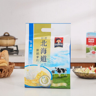 QUAKER 桂格 燕麦片 北海道鲜奶风味 336g