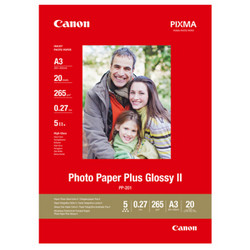 Canon 佳能 高级光面照片纸II PP-201 A3（20张/包)
