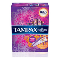 TAMPAX 丹碧丝 幻彩系列 易推导管棉条 超大流量型 16支