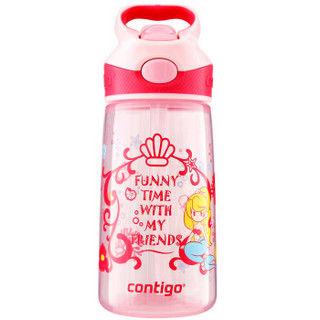 contigo HBC-STR078 儿童塑料吸管水杯 小美人鱼 400ml