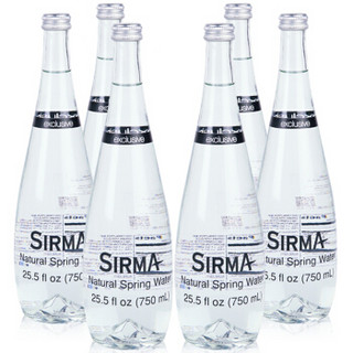 SIRMA 地中海松林 饮用天然泉水 330ml*6瓶