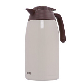 THERMOS 膳魔师 THV-2001 不锈钢真空保温壶 奶白色 2L