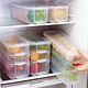 Quail 冰箱塑料保鲜盒三合一加长型 *3件