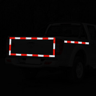 3M 车身警示反光条 983D棱镜反光贴 片装合计3米 长寿命国标3C认证汽车反光标识