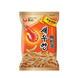 农心 NONG SHIM 原味鲜虾条 袋装 膨化食品 休闲零食大礼包90g *28件