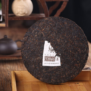 下关沱茶 松鹤延年 t8663 七子饼茶 357g