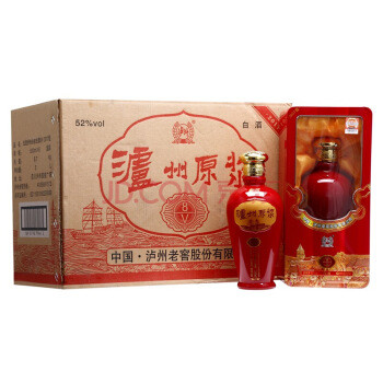 泸州老窖52度白酒500ml*6瓶整箱装其它52%vol 【报价价格评测怎么样