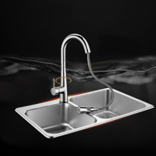 商品oulin 欧琳 ol-cfl102 厨房水槽抽拉龙头