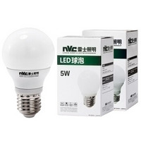 -lighting 雷士照明 NVC Lighting  Lighting照明 LED灯泡 (白光、5W)