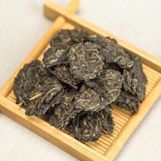 大益 普洱茶 茶叶 生茶 罐装 散茶 陈年特选(8年陈原料)7542 70g/罐中华老字号