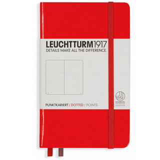 LEUCHTTURM1917 手账本 (A6、红色、单本装)