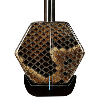 商品相思鸟 xs8002 六方二胡 纯手工蟒皮 鸡翅木(赠松香随行硬盒)