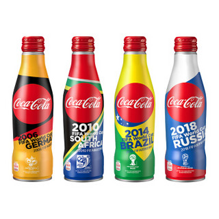 Coca Cola 可口可乐 碳酸饮料  世界杯定制 250ml*4瓶